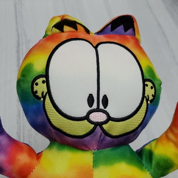 Garfield Tie Dye Plush - Picture 2 of 9